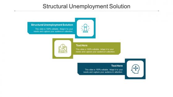 Structural unemployment solution ppt powerpoint presentation outline portfolio cpb