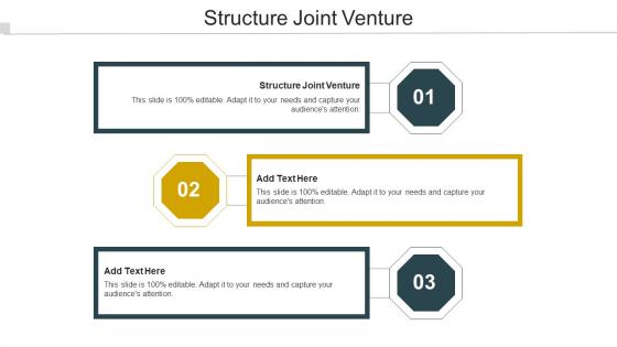 Structure Joint Venture Ppt Powerpoint Presentation Inspiration Example Cpb