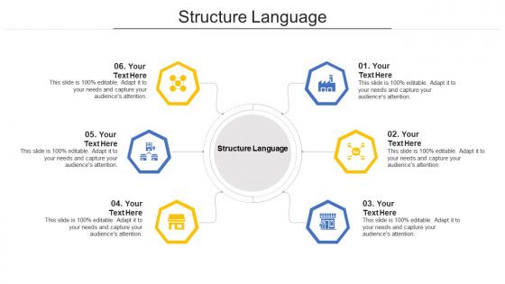 Structure language ppt powerpoint presentation ideas sample cpb