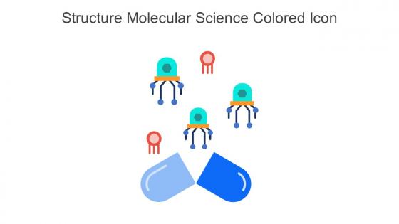 Structure Molecular Science Colored Icon In Powerpoint Pptx Png And Editable Eps Format