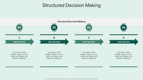 Structured Decision Making In Powerpoint And Google Slides Cpb