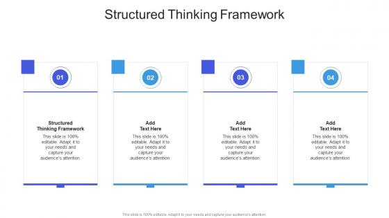 Structured Thinking Framework In Powerpoint And Google Slides Cpb