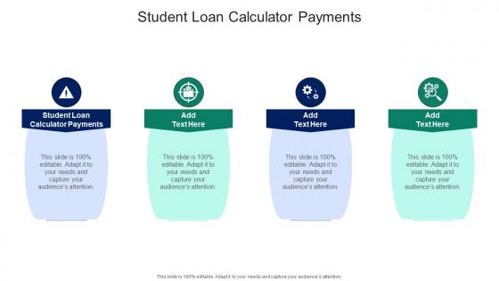 Student Loan Calculator Payments In Powerpoint And Google Slides Cpb