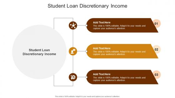 Student Loan Discretionary Income In Powerpoint And Google Slides Cpb