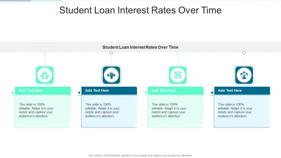 Student Loan Interest Rates Over Time In Powerpoint And Google Slides Cpb