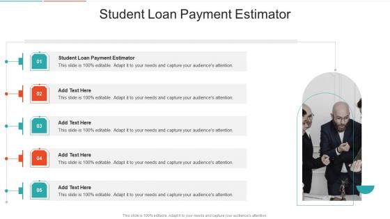 Student Loan Payment Estimator In Powerpoint And Google Slides Cpb