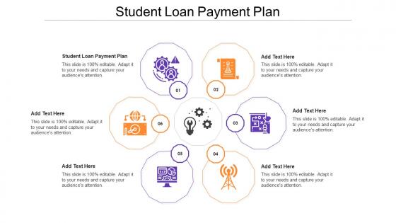 Student Loan Payment Plan Ppt Powerpoint Presentation Layouts Example Cpb