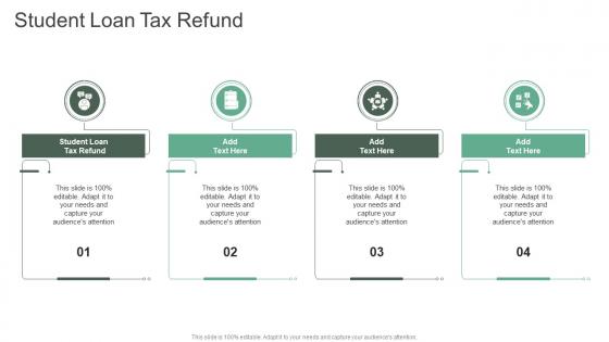 Student Loan Tax Refund In Powerpoint And Google Slides Cpb