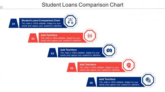 Student Loans Comparison Chart Ppt Powerpoint Presentation Show File Formats Cpb