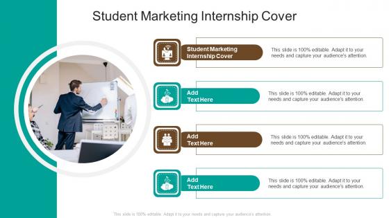 Student Marketing Internship Cover In Powerpoint And Google Slides Cpb