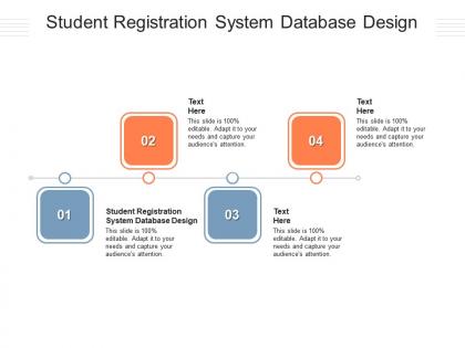 Student registration system database design ppt powerpoint presentation portfolio file cpb