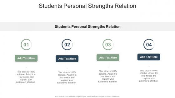 Students Personal Strengths Relation In Powerpoint And Google Slides Cpb