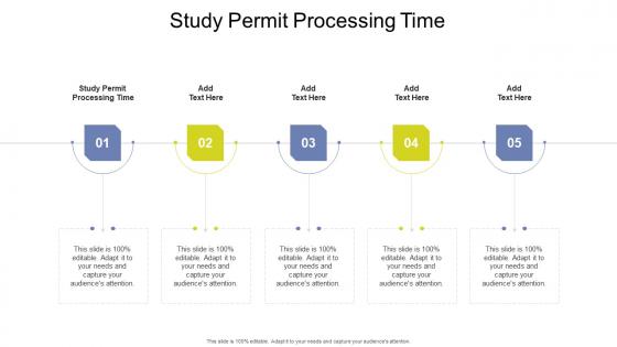 Study Permit Processing Time In Powerpoint And Google Slides Cpb