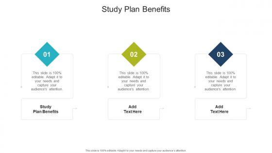 Study Plan Benefits In Powerpoint And Google Slides Cpb