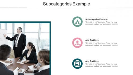 Subcategories Example In Powerpoint And Google Slides Cpb