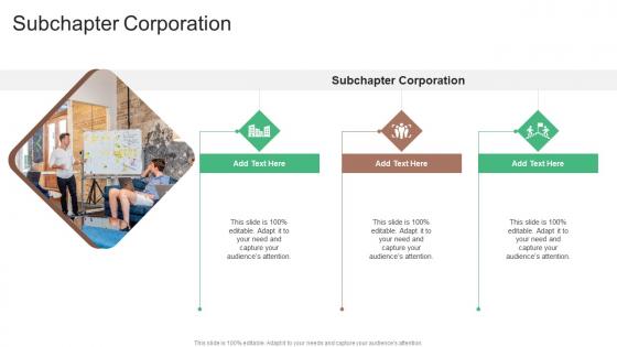 Subchapter Corporation In Powerpoint And Google Slides Cpb