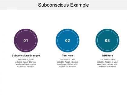 Subconscious example ppt powerpoint presentation layouts slide download cpb
