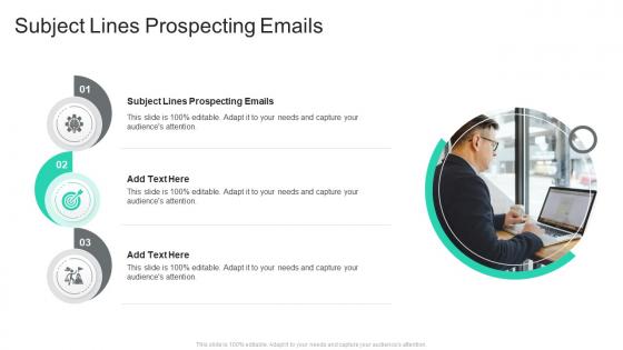 Subject Lines Prospecting Emails In Powerpoint And Google Slides Cpb