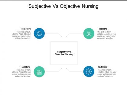 Subjective vs objective nursing ppt powerpoint presentation ideas format ideas cpb