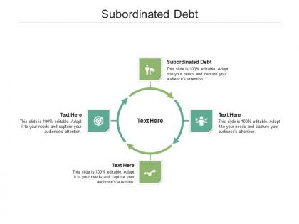 Subordinated debt ppt powerpoint presentation show demonstration cpb