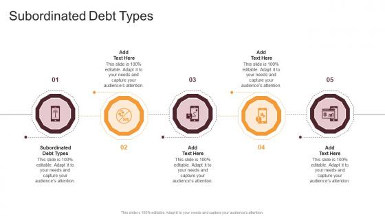 Subordinated Debt Types In Powerpoint And Google Slides Cpb