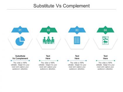 Substitute vs complement ppt powerpoint presentation styles background images cpb