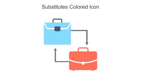 Substitutes Colored Icon In Powerpoint Pptx Png And Editable Eps Format
