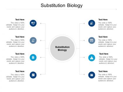 Substitution biology ppt powerpoint presentation shapes cpb