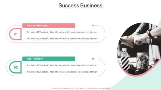 Success Business In Powerpoint And Google Slides Cpb