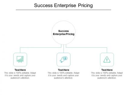Success enterprise pricing ppt powerpoint presentation infographics template cpb