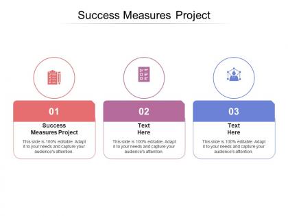 Success measures project ppt powerpoint presentation styles icon cpb