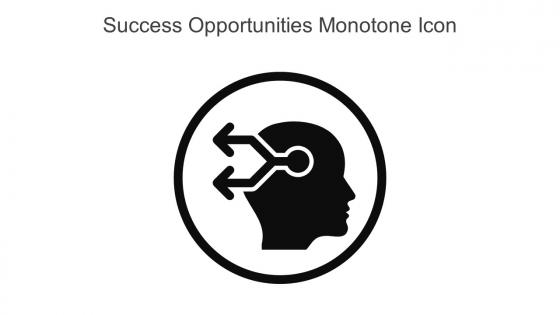 Success Opportunities Monotone Icon In Powerpoint Pptx Png And Editable Eps Format