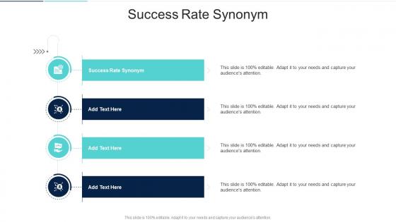 Success Rate Synonym In Powerpoint And Google Slides Cpb