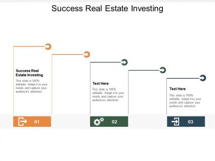 Success real estate investing ppt powerpoint presentation topics cpb