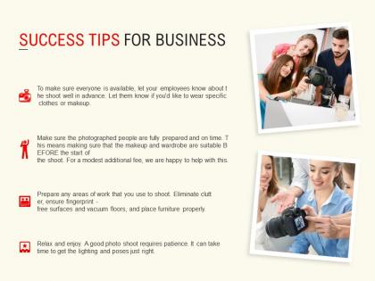 Success tips for business ppt powerpoint presentation styles shapes