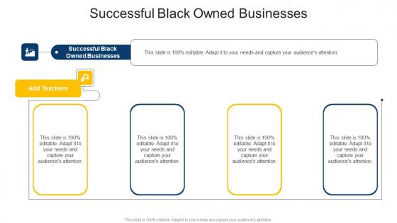 Successful Black Owned Businesses In Powerpoint And Google Slides Cpb
