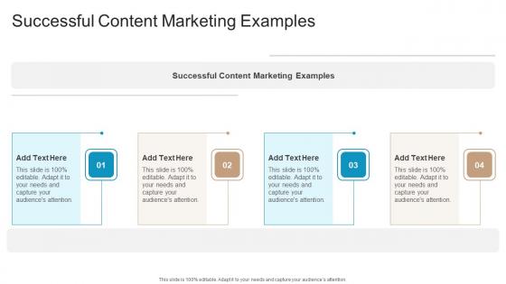 Successful Content Marketing Examples In Powerpoint And Google Slides Cpb