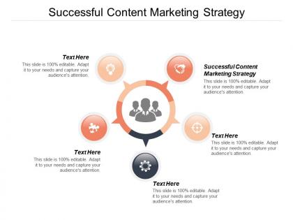 Successful content marketing strategy ppt powerpoint presentation visual aids show cpb