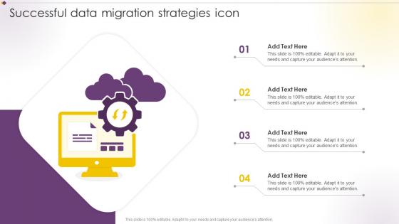 Successful Data Migration Strategies Icon