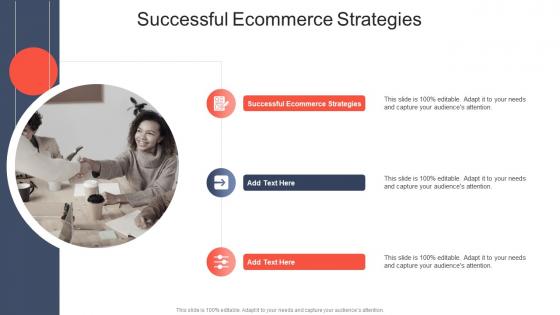 Successful Ecommerce Strategies In Powerpoint And Google Slides Cpb