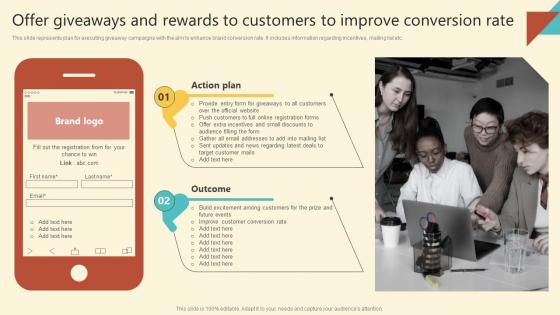 Successful Execution Offer Giveaways And Rewards To Customers To Improve MKT SS V