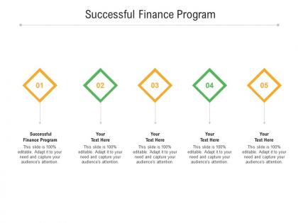 Successful finance program ppt powerpoint presentation icon image cpb