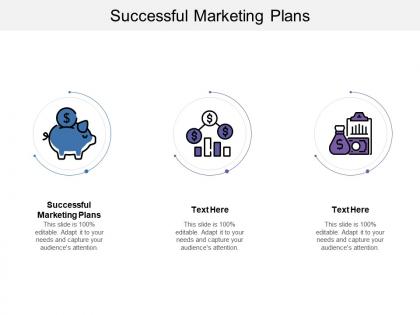 Successful marketing plans ppt powerpoint presentation inspiration example cpb