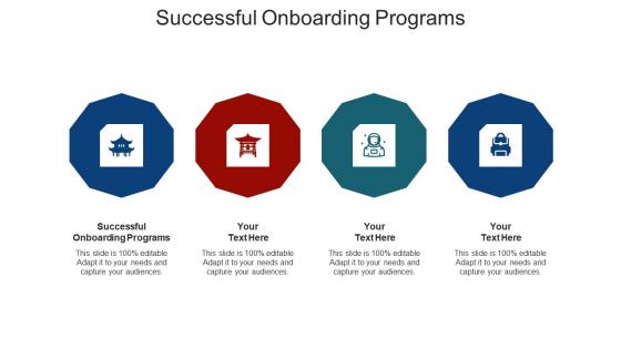 Successful onboarding programs ppt powerpoint presentation outline layout cpb