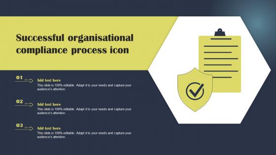 Successful Organisational Compliance Process Icon