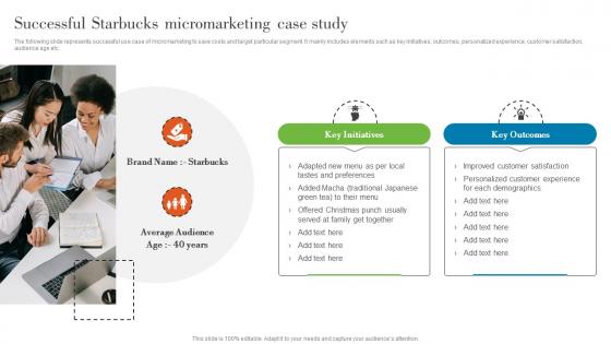 Successful Starbucks Micromarketing Case Study Understanding Various Levels MKT SS V