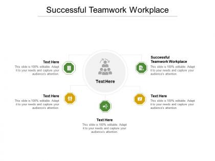 Successful teamwork workplace ppt powerpoint presentation professional influencers cpb