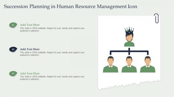 Succession Planning In Human Resource Management Icon