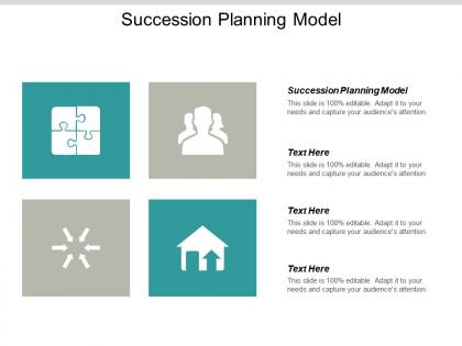 Succession planning model ppt powerpoint presentation gallery visuals cpb