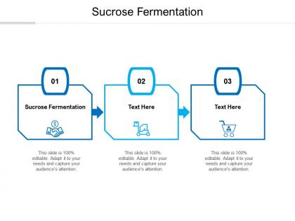 Sucrose fermentation ppt powerpoint presentation infographics brochure cpb